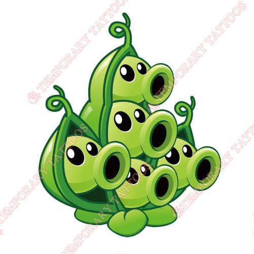 Plants vs Zombies Customize Temporary Tattoos Stickers NO.987